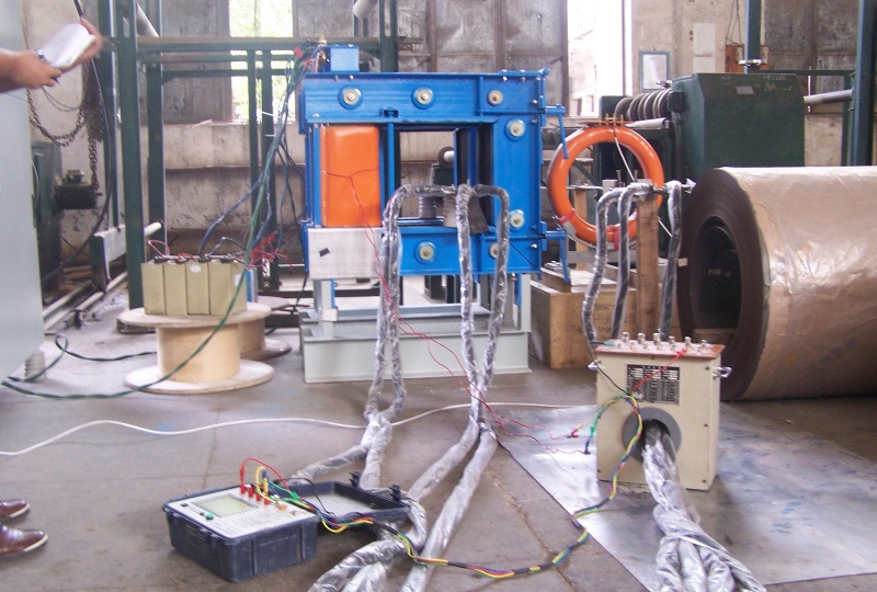 升流試驗(yàn)裝置現(xiàn)場(chǎng)試驗(yàn) 升流試驗(yàn)裝置現(xiàn)場(chǎng)試驗(yàn)